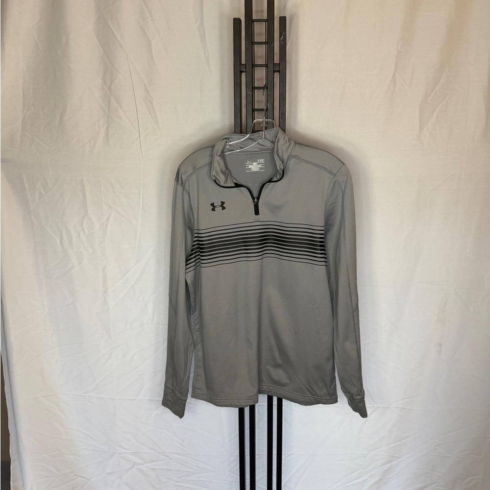 Under Armour‎ Men's Gray Performance Jacket with Black Accents